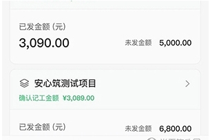 安心筑怎么看人员工作情况