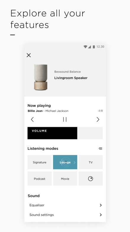 Bang Olufsen音响APP截图3