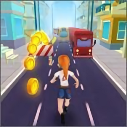 铁路夫人冲浪(lady surfs railway runner)游戏